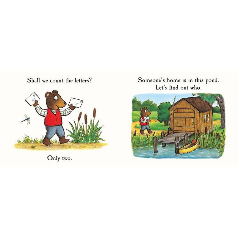 Tales From Acorn Wood - Postman Bear (Board Book) (Julia Donaldson) (Axel Scheffler) Macmillan UK