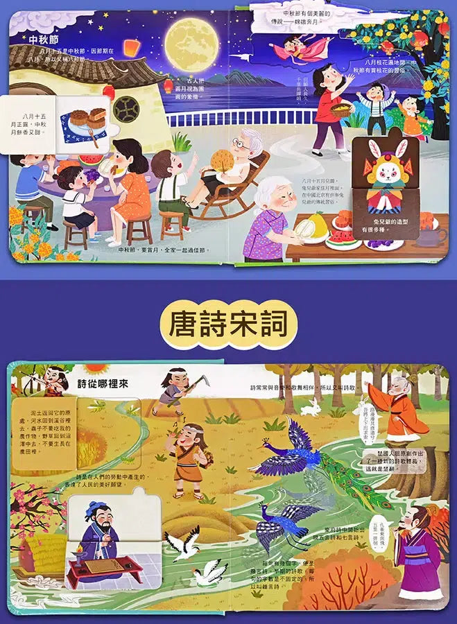 探秘小世界翻翻書(全套4冊)-非故事: 常識通識 General Knowledge-買書書 BuyBookBook