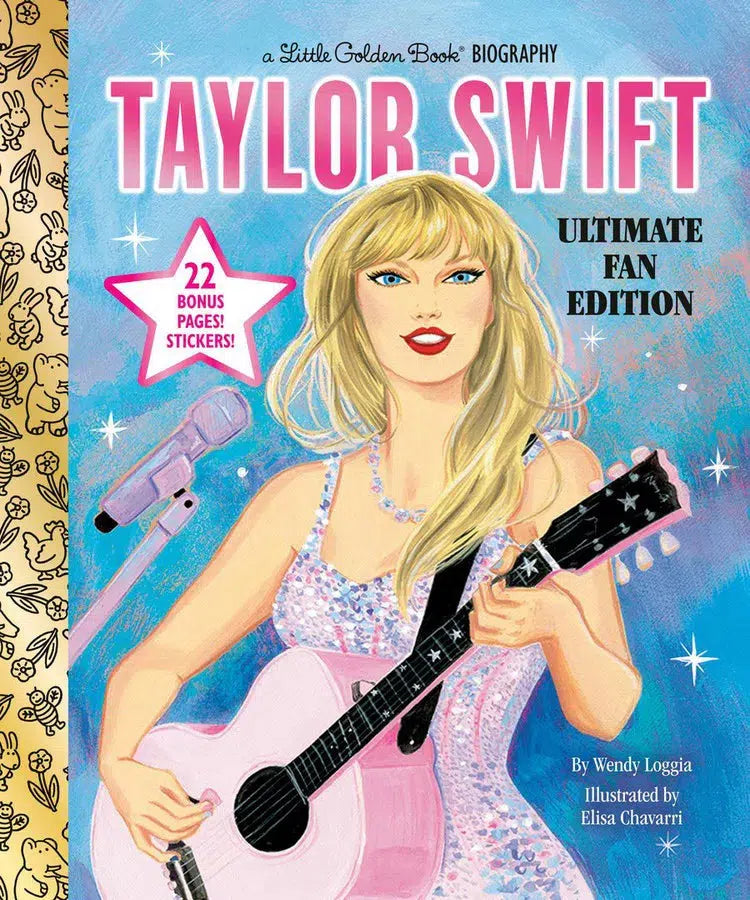 Taylor Swift Ultimate Fan Edition Little Golden Book Biography-Children’s / Teenage general interest: Biography and autobiography-買書書 BuyBookBook