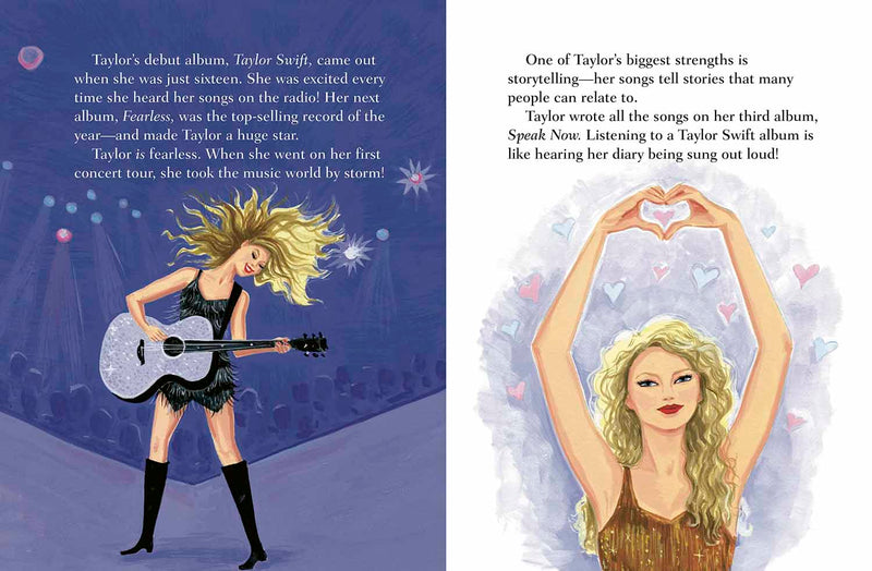 Taylor Swift: A Little Golden Book Biography-Nonfiction: 人物傳記 Biography-買書書 BuyBookBook