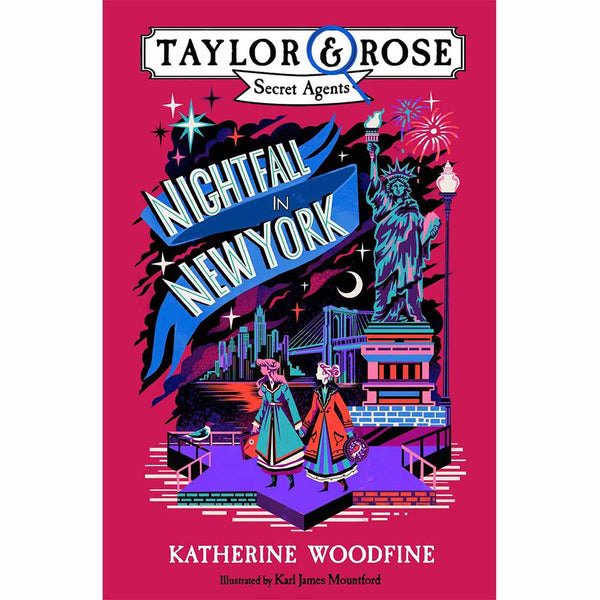 Taylor and Rose Secret Agents 4 - Nightfall in New York (Paperback)-Fiction: 歷險科幻 Adventure & Science Fiction-買書書 BuyBookBook