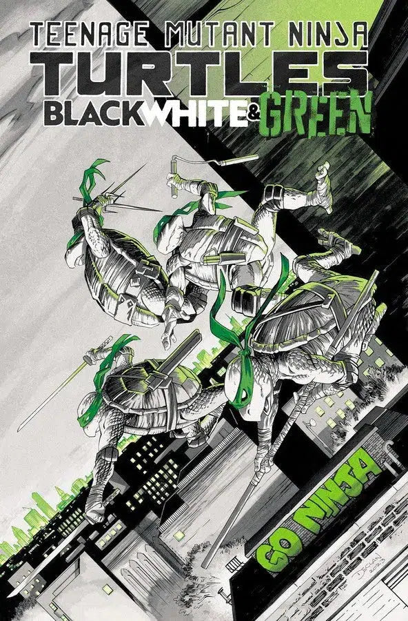 Teenage Mutant Ninja Turtles: Black, White, and Green-Graphic novels/ Comic books/ Manga/ Cartoons-買書書 BuyBookBook