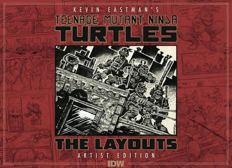 Teenage Mutant Ninja Turtles Layouts by Kevin Eastman Artist's Edition-Art: general-買書書 BuyBookBook