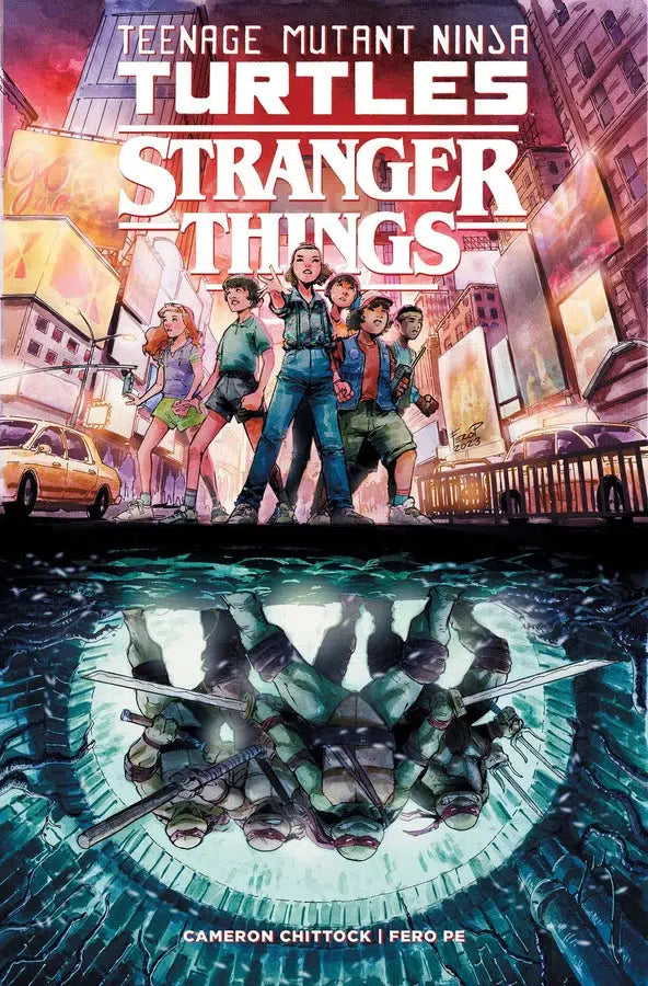 Teenage Mutant Ninja Turtles x Stranger Things-Graphic novel / Comic book / Manga: genres-買書書 BuyBookBook