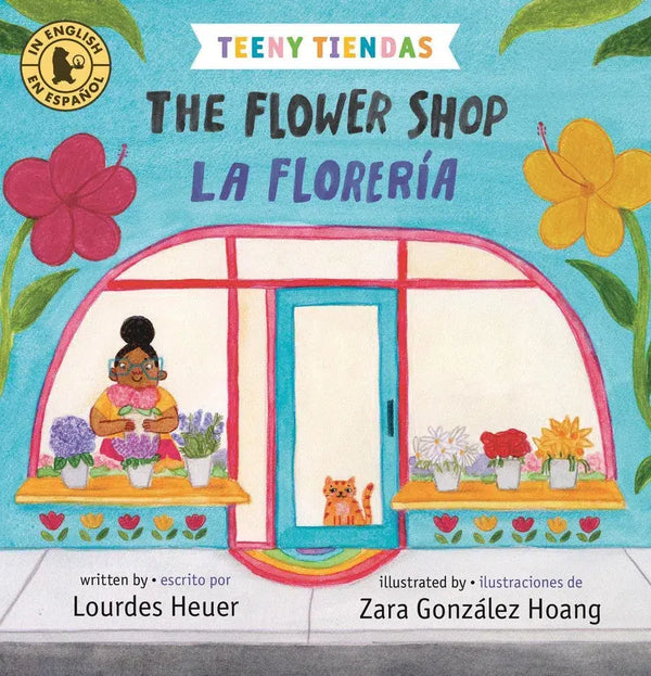 Teeny Tiendas: The Flower Shop/La florería-Children’s / Teenage fiction: General, modern and contemporary fiction-買書書 BuyBookBook