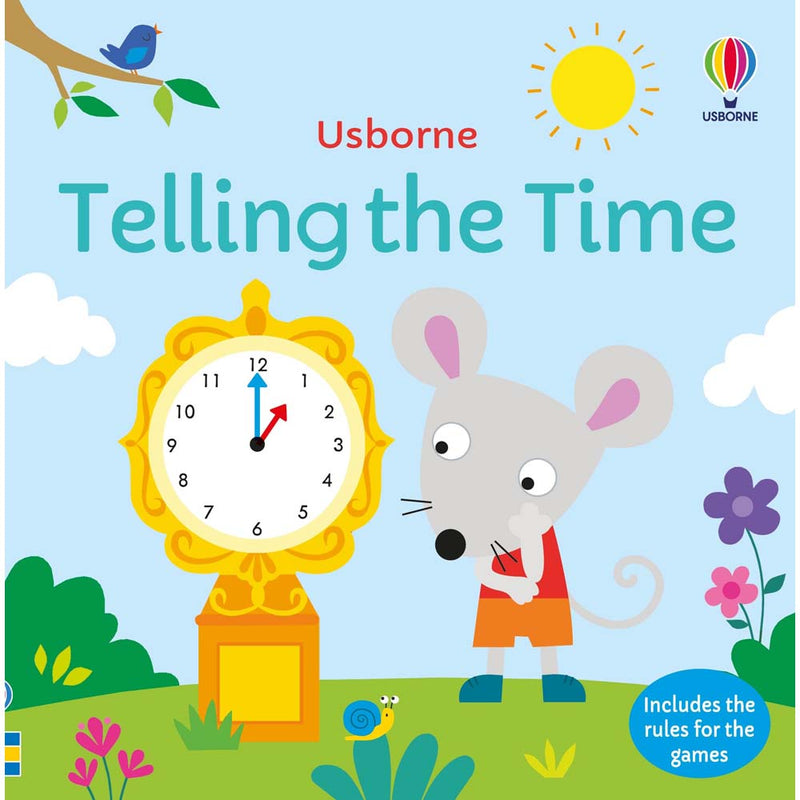 Telling the Time: Matching Games and Book (Kate Nolan)-Nonfiction: 學前基礎 Preschool Basics-買書書 BuyBookBook