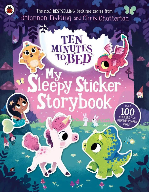 Ten Minutes to Bed: My Sleepy Sticker Storybook-Children’s picture books-買書書 BuyBookBook