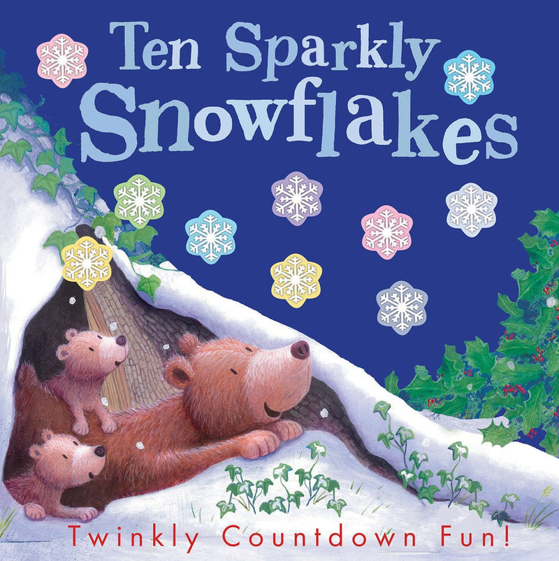 Ten Sparkly Snowflakes-Children’s / Teenage fiction: General and modern fiction-買書書 BuyBookBook