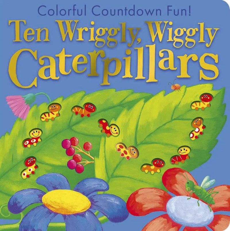 Ten Wriggly Wiggly Caterpillars-Children’s / Teenage fiction: Nature and animal stories-買書書 BuyBookBook