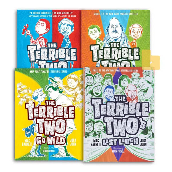 Terrible Two, The #01-04 Bundle (Paperback) (Mac Barnett)(Jory John) - 買書書 BuyBookBook