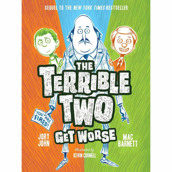 Terrible Two, The #02 Two Get Worse (Paperback) (Mac Barnett)(Jory John) - 買書書 BuyBookBook