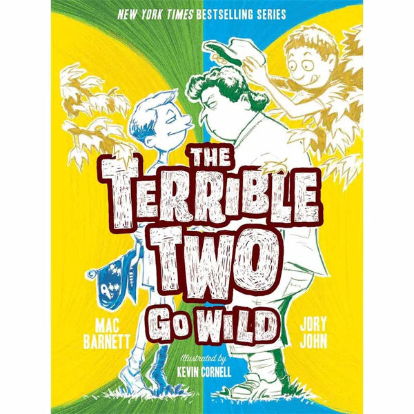 Terrible Two, The #03 The Terrible Two Go Wild (Paperback) (Mac Barnett)(Jory John) - 買書書 BuyBookBook