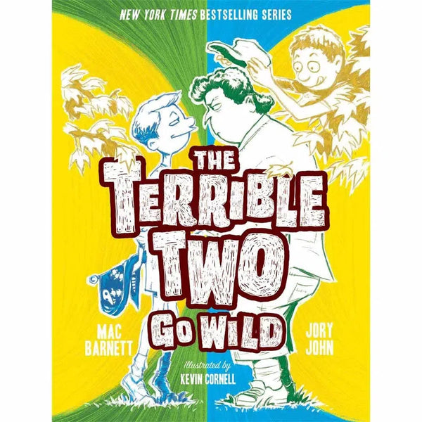 Terrible Two, The #03 The Terrible Two Go Wild (Paperback) (Mac Barnett)(Jory John) - 買書書 BuyBookBook