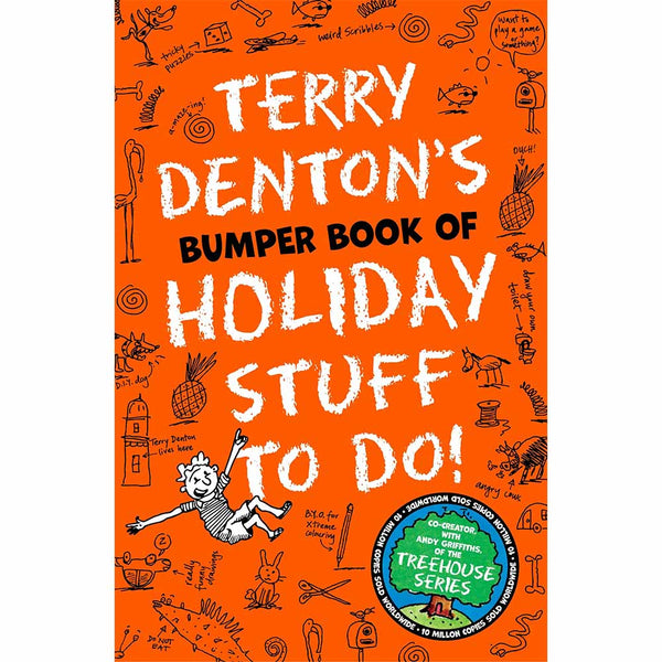 Terry Denton's Bumper Book of Holiday Stuff to Do!-Nonfiction: 興趣遊戲 Hobby and Interest-買書書 BuyBookBook