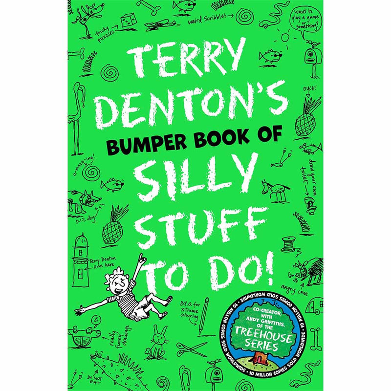 Terry Denton's Bumper Book of Silly Stuff to Do!-Nonfiction: 興趣遊戲 Hobby and Interest-買書書 BuyBookBook