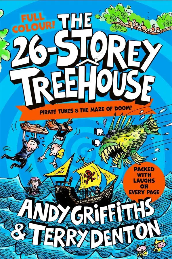 The 26-Storey Treehouse: Colour Edition-Children’s / Teenage fiction: Humorous stories-買書書 BuyBookBook