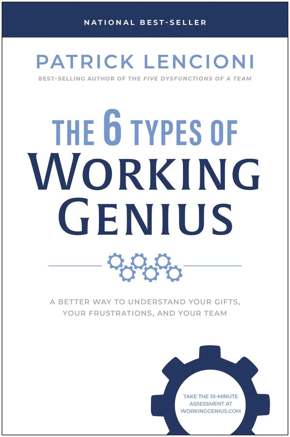 The 6 Types of Working Genius-Self-help/ personal development/ practical advice-買書書 BuyBookBook