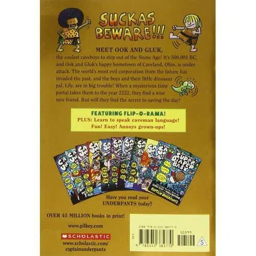 The Adventures of Ook and Gluk Kung-Fu Cavemen from the Future (Paperback) (Dav Pilkey) Scholastic