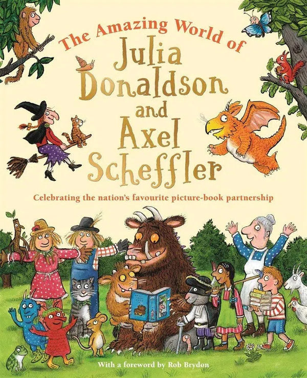 The Amazing World of Julia Donaldson and Axel Scheffler-Children’s / Teenage general interest: Biography and autobiography-買書書 BuyBookBook