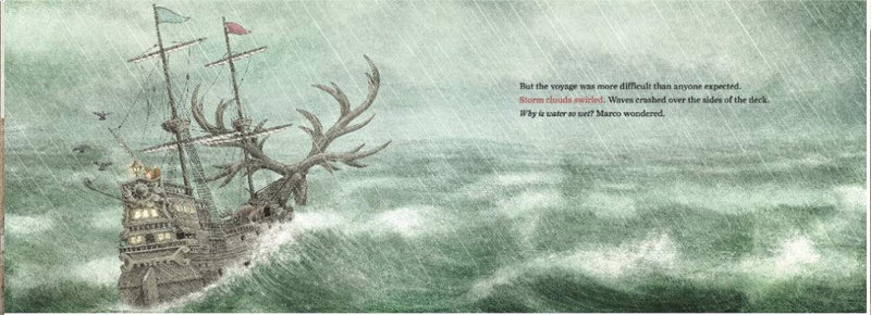 The Antlered Ship (Dashka Slater)-Fiction: 兒童繪本 Picture Books-買書書 BuyBookBook