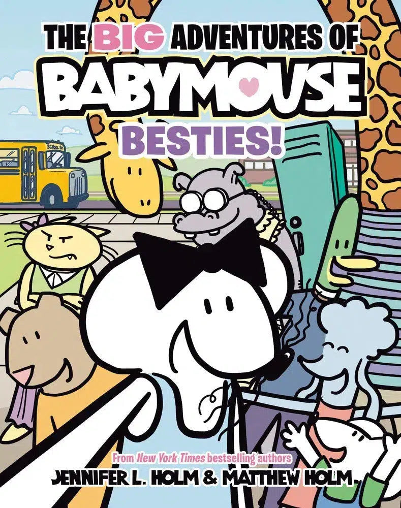 The BIG Adventures of Babymouse: Besties! (Book 2)-Graphic novel / Comic book / Manga: genres-買書書 BuyBookBook