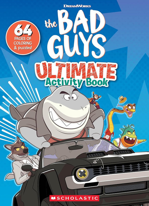 The Bad Guys Movie Activity Book-Children’s interactive and activity books and kits-買書書 BuyBookBook