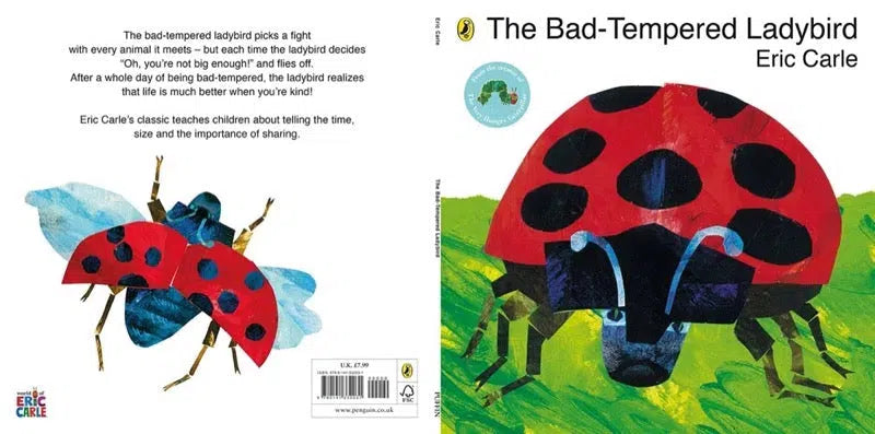 The Bad-tempered Ladybird(Eric Carle) - 買書書 BuyBookBook