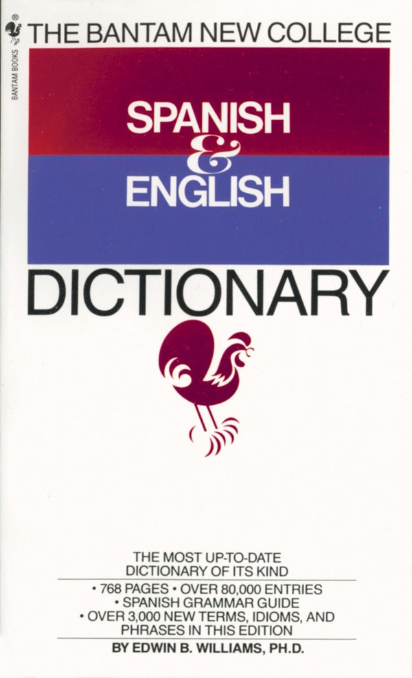 The Bantam New College Spanish & English Dictionary-Language and Linguistics-買書書 BuyBookBook