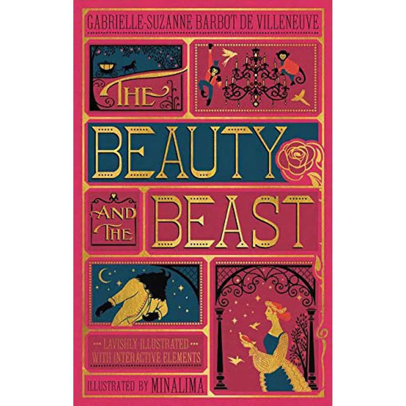 The Beauty and the Beast, The MinaLima Edition (Hardback) Harpercollins US