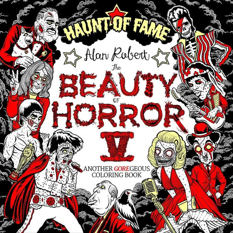 The Beauty of Horror 5: Haunt of Fame Coloring Book-Lifestyle and Leisure-買書書 BuyBookBook