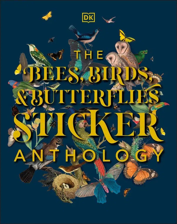 The Bees, Birds & Butterflies Sticker Anthology-Lifestyle and Leisure-買書書 BuyBookBook