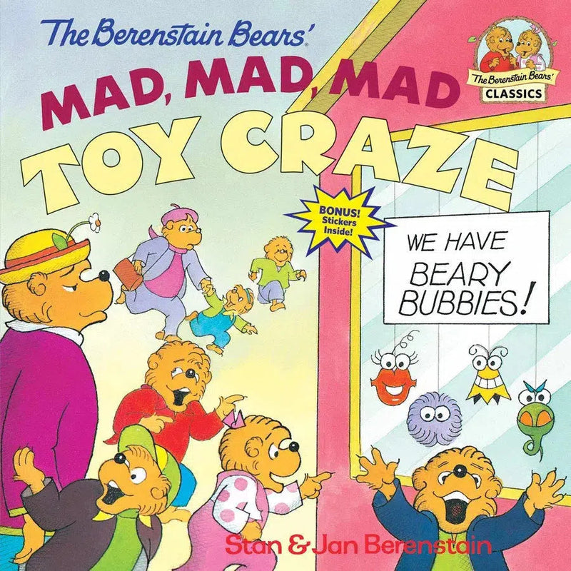 The Berenstain Bears' Mad, Mad, Mad Toy Craze-Children’s / Teenage fiction: General and modern fiction-買書書 BuyBookBook