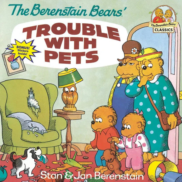 The Berenstain Bears' Trouble with Pets-Children’s / Teenage fiction: Nature and animal stories-買書書 BuyBookBook