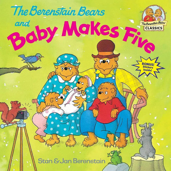 The Berenstain Bears and Baby Makes Five-Children’s / Teenage fiction: Family and home stories-買書書 BuyBookBook