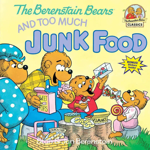 The Berenstain Bears and Too Much Junk Food-Children’s / Teenage fiction: Nature and animal stories-買書書 BuyBookBook