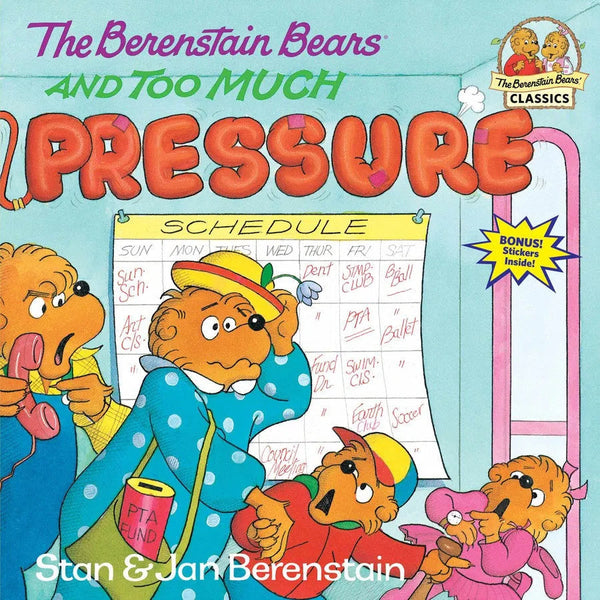 The Berenstain Bears and Too Much Pressure-Children’s / Teenage fiction: General and modern fiction-買書書 BuyBookBook