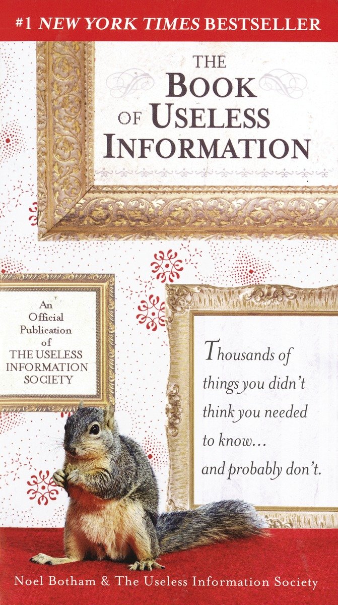 The Book of Useless Information-Hobbies/ quizzes/ games-買書書 BuyBookBook