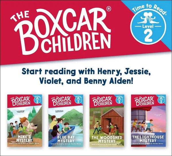 The Boxcar Children Early Reader Set #2 (The Boxcar Children: Time to Read, Level 2)-Children’s / Teenage fiction: General and modern fiction-買書書 BuyBookBook