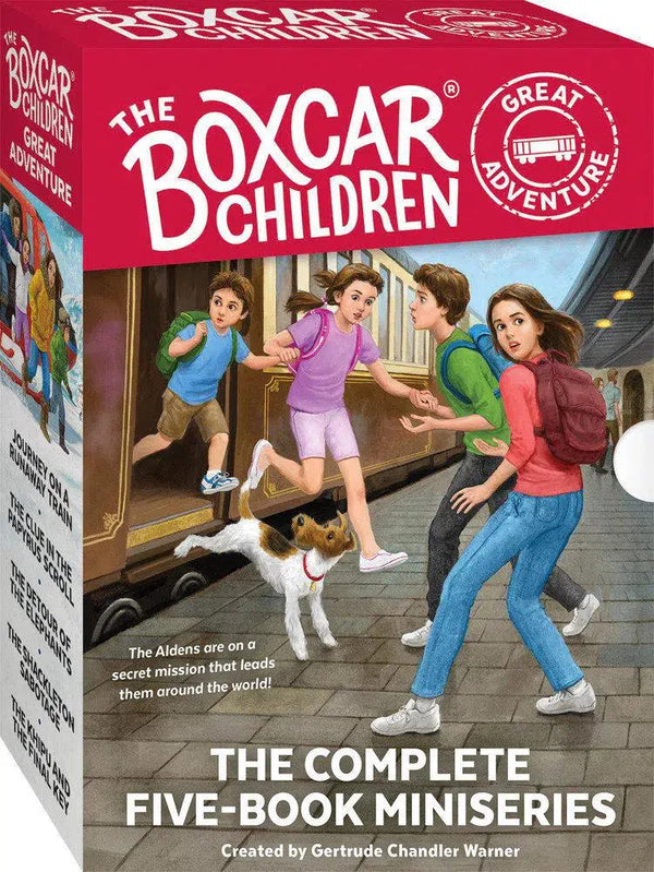 The Boxcar Children Great Adventure 5-Book Set-Children’s / Teenage fiction: Action and adventure stories-買書書 BuyBookBook