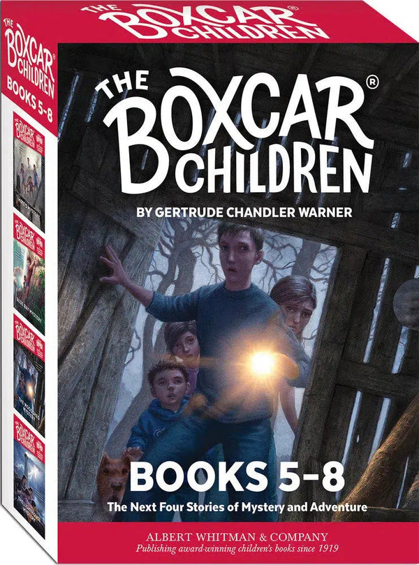 The Boxcar Children Mysteries Boxed Set #5-8-Children’s / Teenage fiction: Action and adventure stories-買書書 BuyBookBook