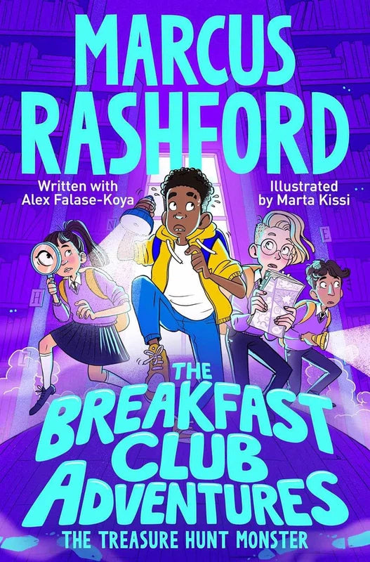 The Breakfast Club Adventures #04 The Treasure Hunt Monster (Marcus Rashford)-Fiction: 歷險科幻 Adventure & Science Fiction-買書書 BuyBookBook