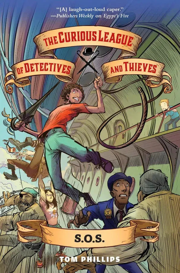 The Curious League of Detectives and Thieves 2: S.O.S.-Children’s / Teenage fiction: Action and adventure stories-買書書 BuyBookBook