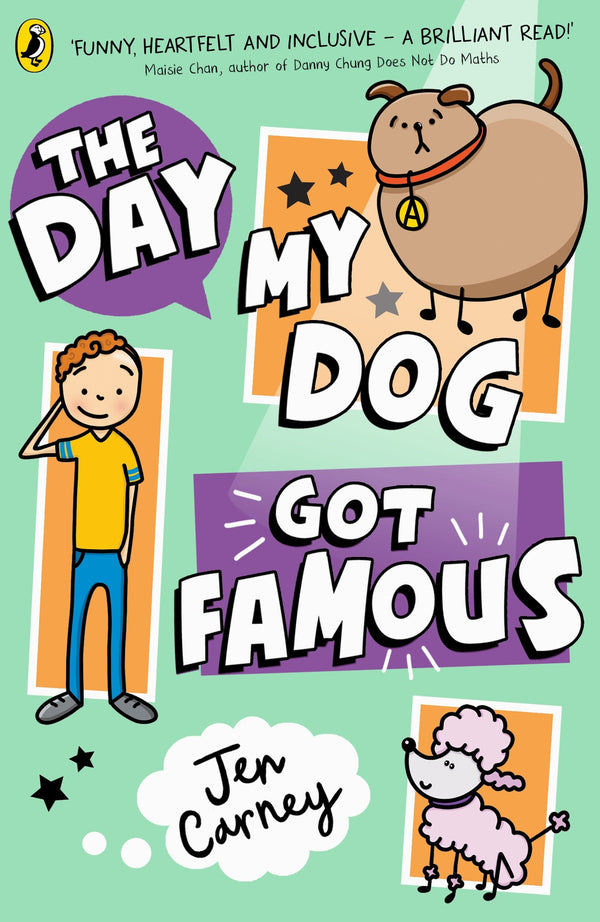 The Day My Dog Got Famous-Children’s / Teenage fiction: General, modern and contemporary fiction-買書書 BuyBookBook