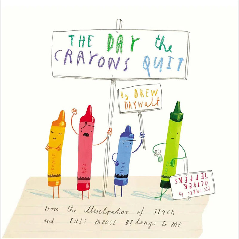 The Day the Crayons Quit-Children’s / Teenage fiction: General and modern fiction-買書書 BuyBookBook