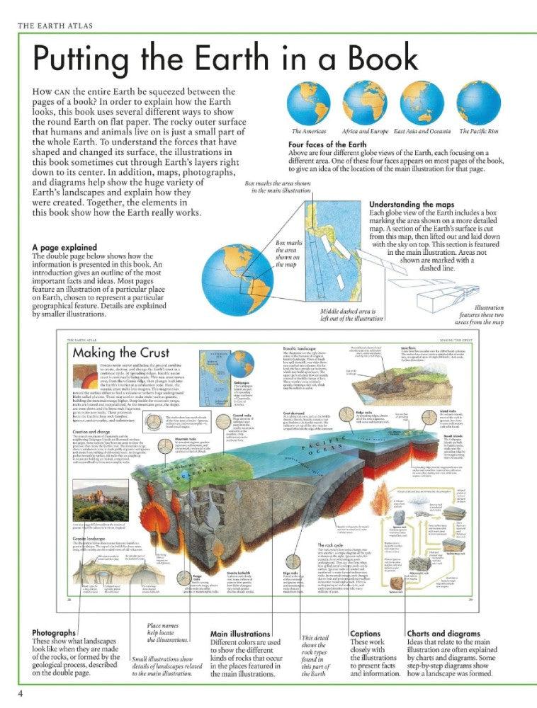 The Earth Atlas : A Pictorial Guide to Our Planet-Nonfiction: 天文地理 Space & Geography-買書書 BuyBookBook