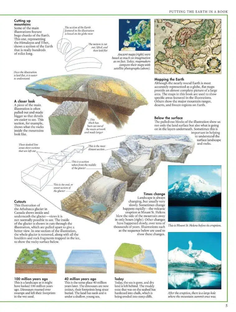 The Earth Atlas : A Pictorial Guide to Our Planet-Nonfiction: 天文地理 Space & Geography-買書書 BuyBookBook