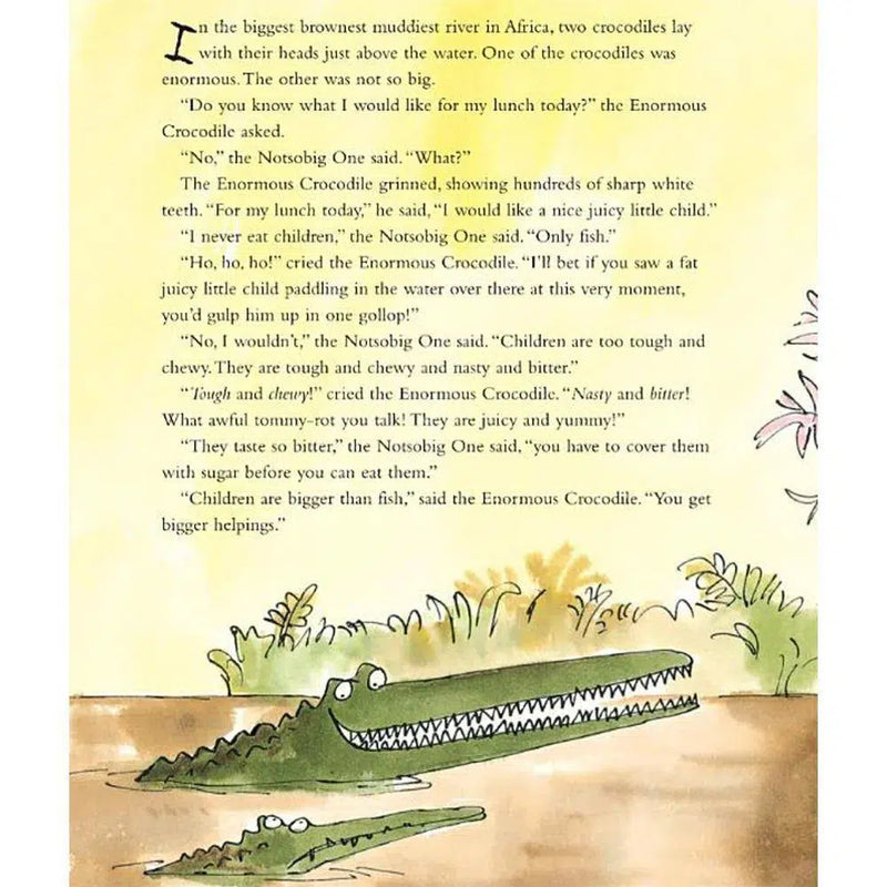 Enormous Crocodile, The (Big size Full Color) (Roald Dahl) PRHUS