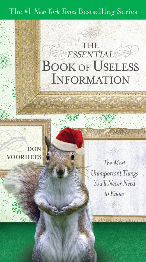 The Essential Book of Useless Information (Holiday Edition)-Trivia and quiz questions-買書書 BuyBookBook