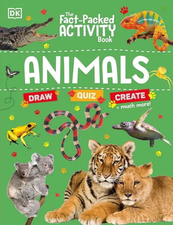 The Fact-Packed Activity Book: Animals-Children’s / Teenage general interest: Nature, animals, the natural world-買書書 BuyBookBook