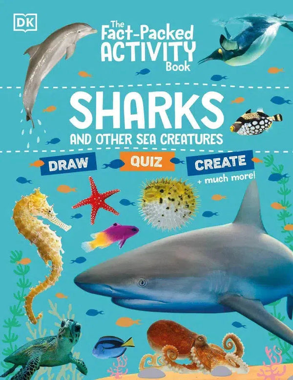 The Fact-Packed Activity Book: Sharks and Other Sea Creatures-Children’s / Teenage general interest: Fish and marine life-買書書 BuyBookBook